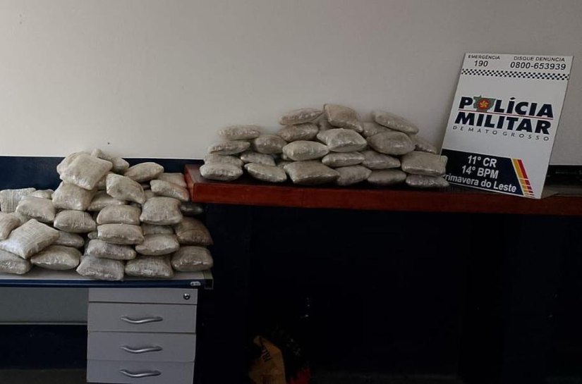 Operação apreende mais de 90 quilos de skunk e provoca prejuízo R$ 348 mil às facções criminosas