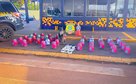 PRF apreende drogas e medicamentos em compartimento de carga na BR-163, em Rondonópolis (MT)