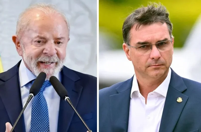 Lula volta a ficar à frente de Flávio no 2º turno no Agregador de Pesquisas da BBC News Brasil