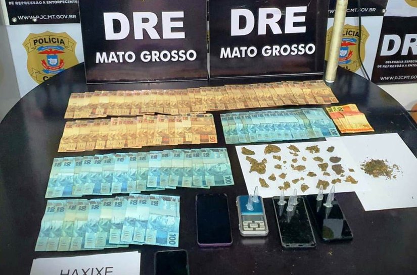 Quatro pessoas são presas por tráfico;venda de drogas era anunciada em redes sociais