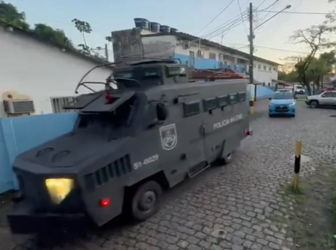 Polícia faz operação contra o Comando Vermelho na zona Oeste do Rio