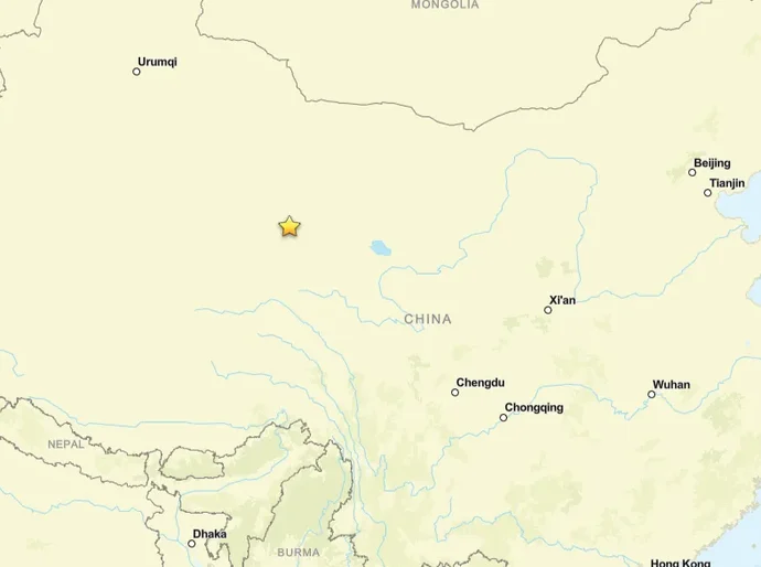 Terremoto de magnitude 5,9 atinge a China, diz agência