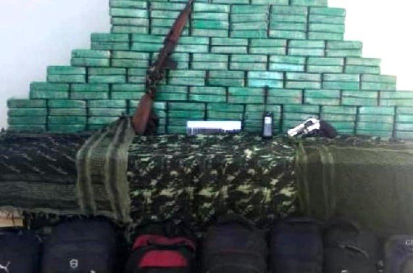 Gefron mata 5 traficantes em troca de tiros na MT 265 e apreende 170 kg de cocaína