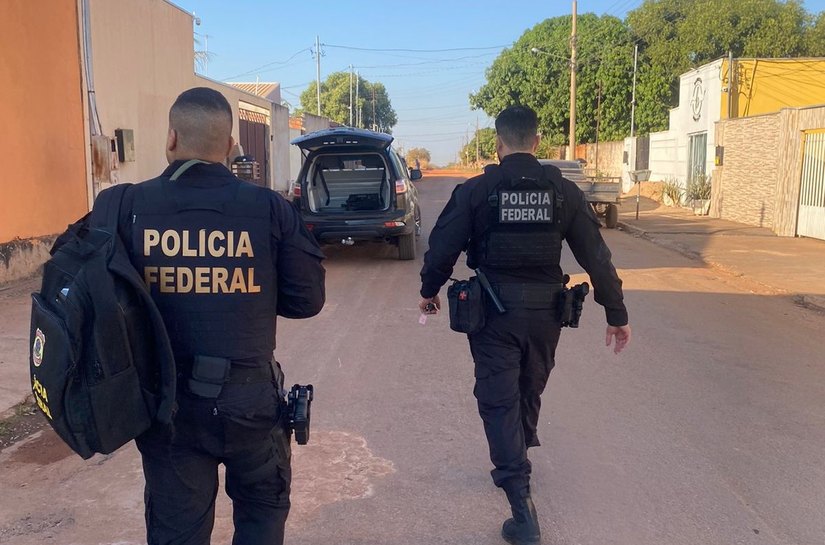 Veja Fotos: PF faz operação em Santo Antônio do Leverger, contra exploração sexual envolvendo crianças e adolescentes