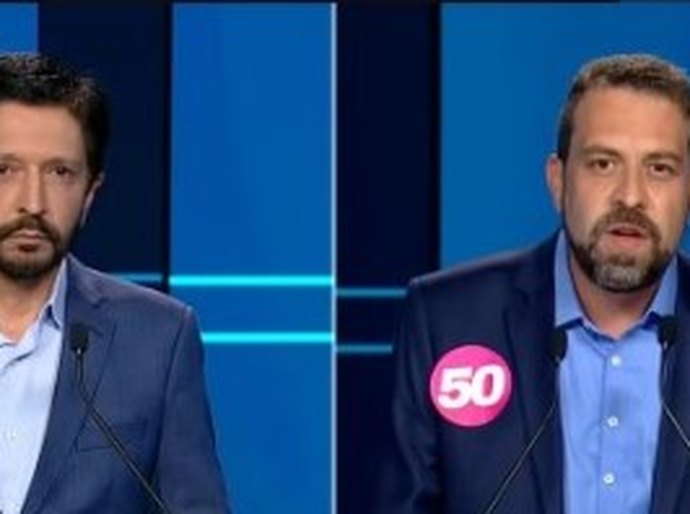 Nunes e Boulos fazem debate focado em trocas de acusações, com advertências e poucas propostas