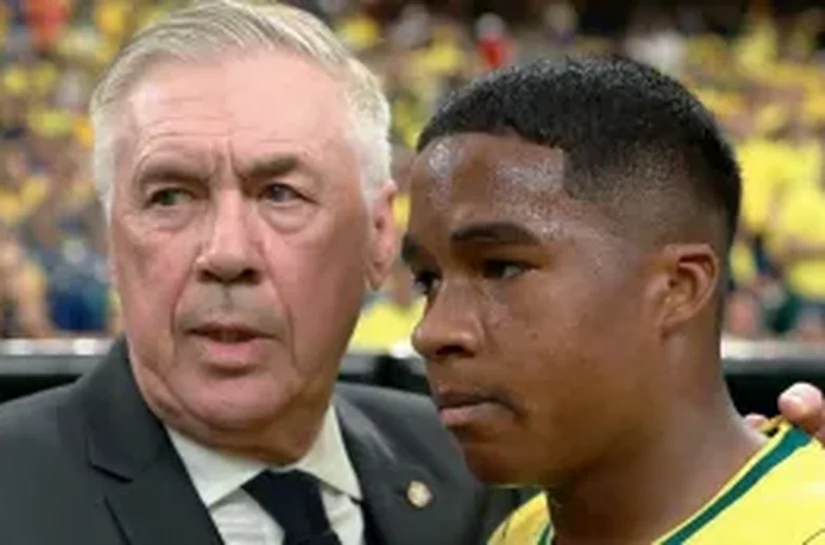 Ancelotti explica opção por Endrick contra o Japão: 'Fez um jogo muito bom'