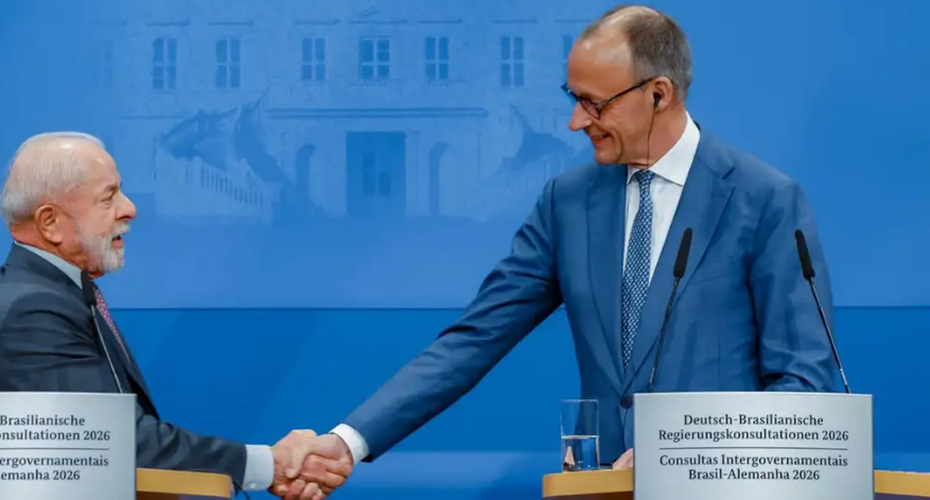 Lula e Merz criticam guerra no Oriente Médio e ameaças contra Cuba