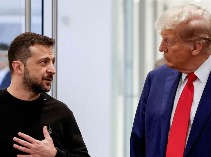 Zelensky diz negociar mega-acordo sobre compra de drones e armas com Trump