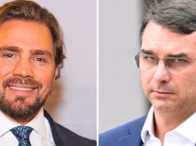 Flávio Bolsonaro pediu dinheiro a Vorcaro para filme sobre o pai; banqueiro chegou a pagar R$ 61 milhões para a produção, diz site