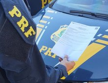 PRF cumpre mandado de prisão na BR-174 em Pontes e Lacerda, MT