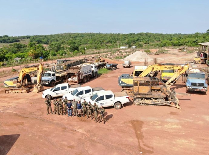 Sema-MT combate extração ilegal de minérios na região Norte de MT