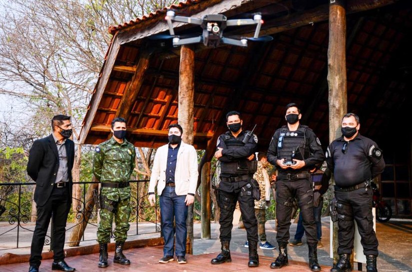 Sistema Penitenciário doa drone para Batalhão Ambiental da Polícia Militar