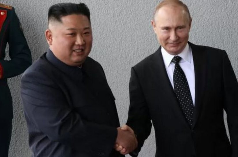 Ao lado de Putin, Kim promete apoio à 'luta sagrada' da Rússia contra a Ucrânia