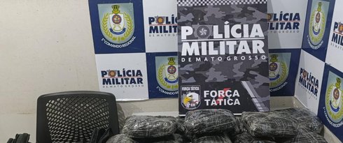 Força Tática prende mulher com 12 tabletes de supermaconha em Cuiabá