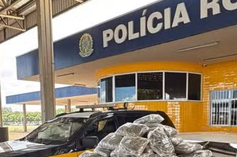 VIAGEM DE R$ 30 MIL TERMINA EM ALGEMAS: CASAL É PRESO COM MAIS DE 50 QUILOS DE “SUPERMACONHA” EM MT
