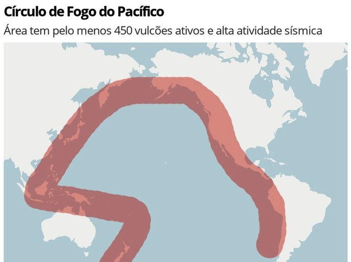 Terremoto atinge o Mar de Java, na Indonésia