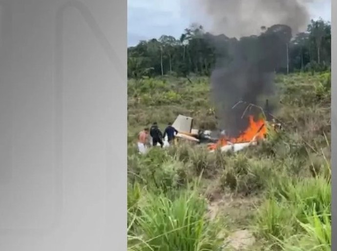 Saiba quem são as vítimas de acidente de avião no Acre; uma pessoa morreu e seis ficaram feridas