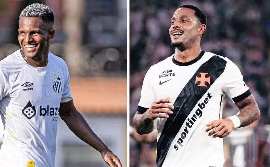 David Corrêa, jogador do Vasco, é alvo de buscas por tráfico de armas e drogas; Renyer, ex-Santos, acaba detido por desacato
