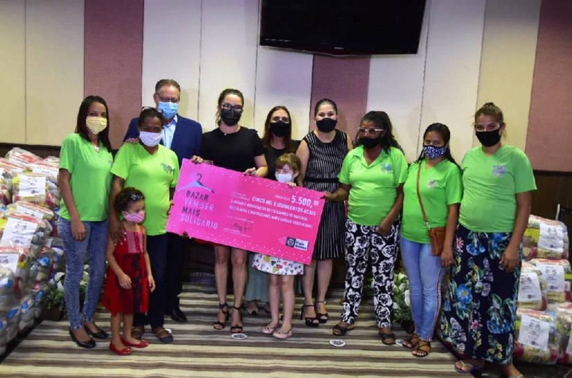 Primeira-dama Virginia Mendes beneficia entidades filantrópicas com recursos arrecadados no bazar Vem Ser Mais Solidário
