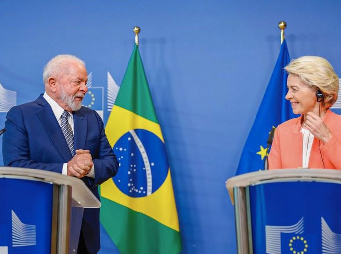 Acordo entre UE e Mercosul pode sair em 2023, diz presidente Lula