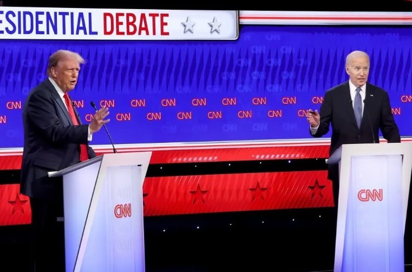 Biden e Trump: veja checagem de fatos em debate presidencial da CNN