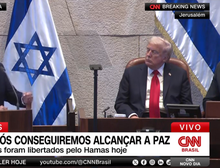 Veja o Vídeo ao Vivo: Ao lado de Trump, Netanyahu discursa após Hamas libertar 20 reféns