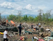Explosão em armazém deixa 45 mortos em Mianmar, afirmam socorristas