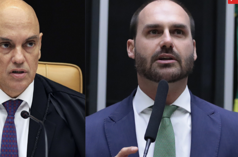 Moraes: Bolsonaro é 'responsável financeiro' de Eduardo e deve ser ouvido