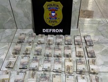 Polícia Civil apreende R$ 692 mil em dinheiro em residência de casal investigado por tráfico de drogas