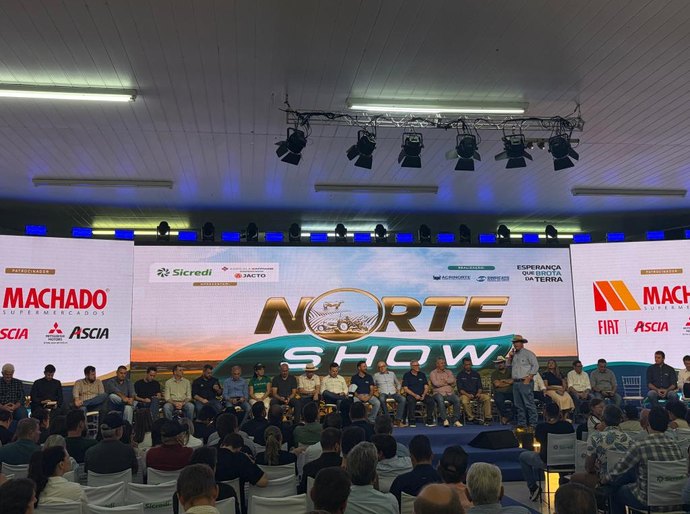 Norte Show 2026 reúne mais de 30 mil visitantes no primeiro dia e movimenta setor produtivo em Sinop,MT