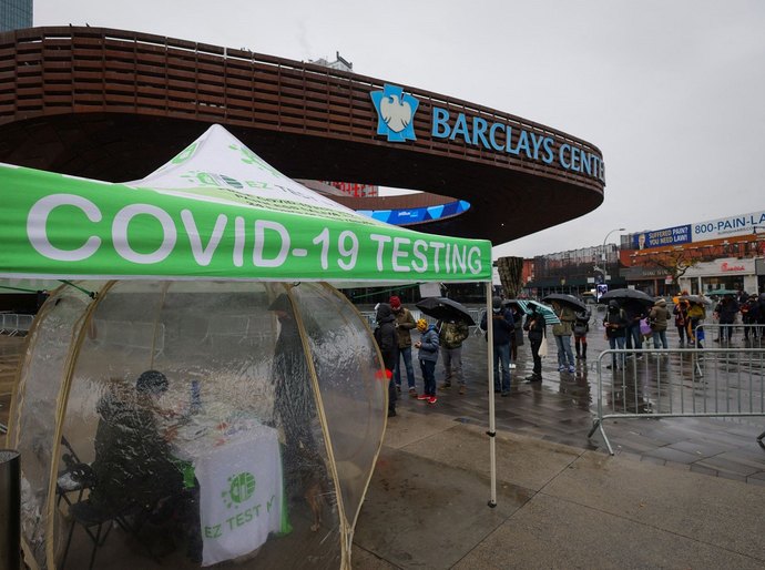 Nova York registra o maior número de casos de covid-19 em 24 horas desde o início da pandemia