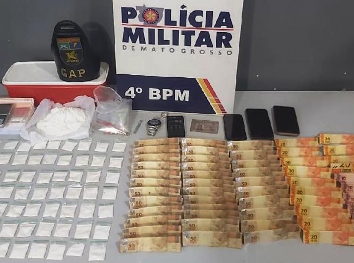 PM prende no sábado, 20, à noite, casal que fazia entrega de drogas em domicílio em VG