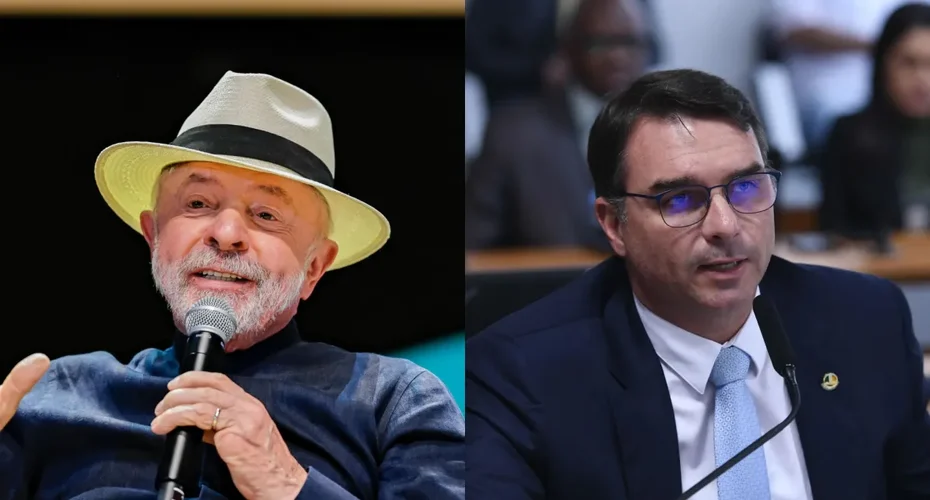 Datafolha, 1º turno: Lula, 38%; Flávio Bolsonaro, 33%; Cury, 8%; Caiado, 4%; Renan, 3%; Zema, 2%