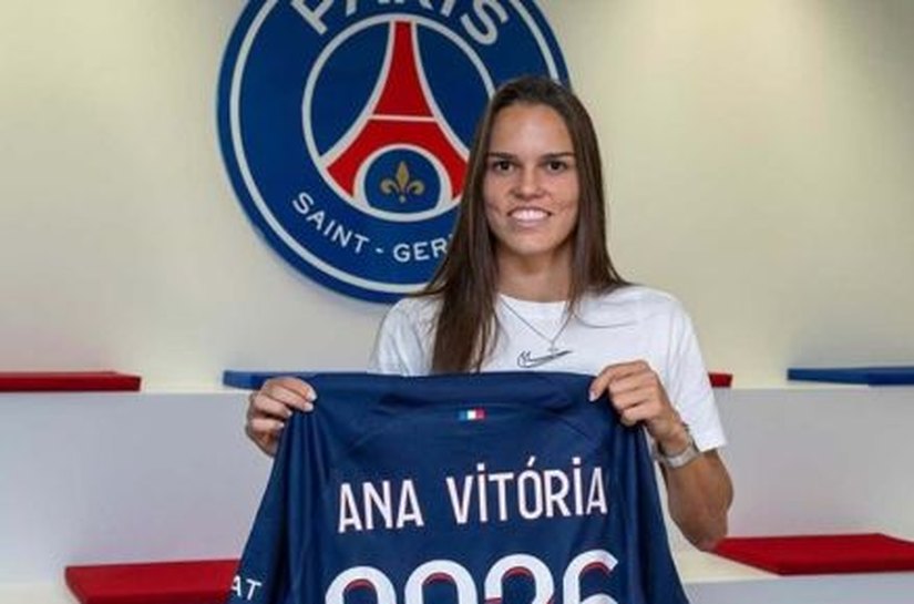 Paris Saint-Germain (PSG) Contrata a Meio-Campista Brasileira Ana Vitória, Ex-Benfica