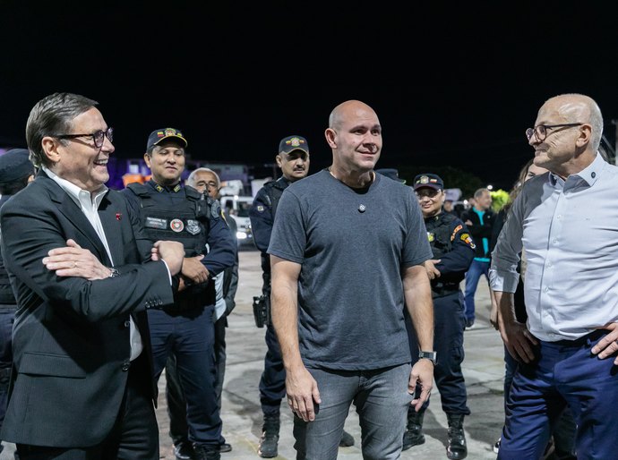 Abílio e Pivetta  lançam projeto para iluminar Cuiabá com 100% de lâmpadas de LED