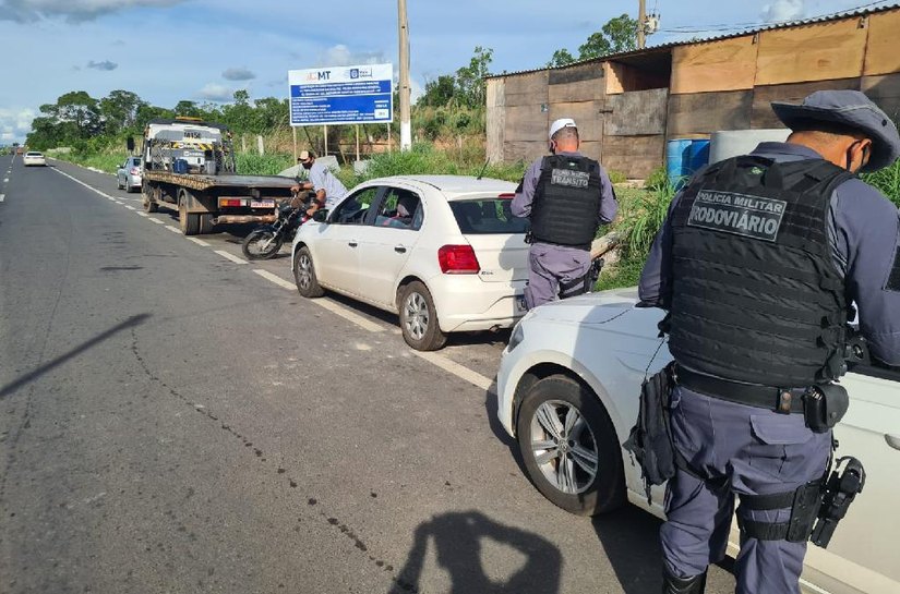 Batalhão de Trânsito da Polícia Militar intensifica fiscalização nas rodovias estaduais de MT