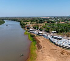 Obra da orla de Santo Antônio de Leverger entra na reta final; entrega anima empresários com alta do turismo e economia local