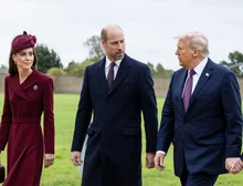 Trump e Melania tiveram reunião privada com príncipe William e Kate