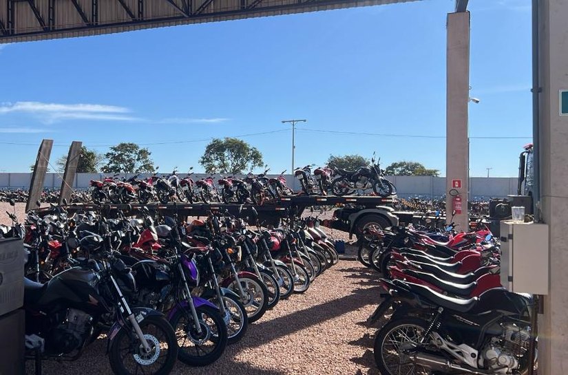 Polícia Militar frustra 'rolezinho' e apreende 91 motocicletas em Rondonópolis,MT