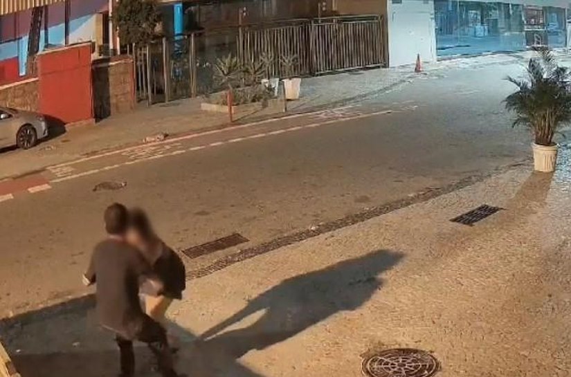 Homem é preso por estupro em Copacabana; câmera registrou o abuso