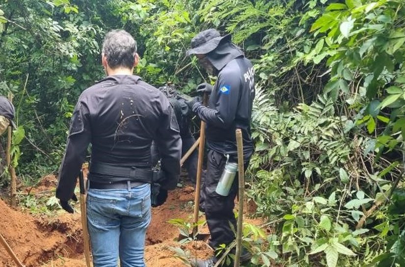 Polícia Civil localiza mais cinco corpos em área de mata em Rondonópolis, MT