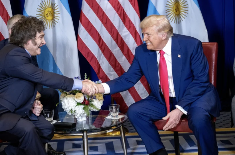 Trump diz que Milei teve 'muita ajuda' dos EUA para vencer eleições