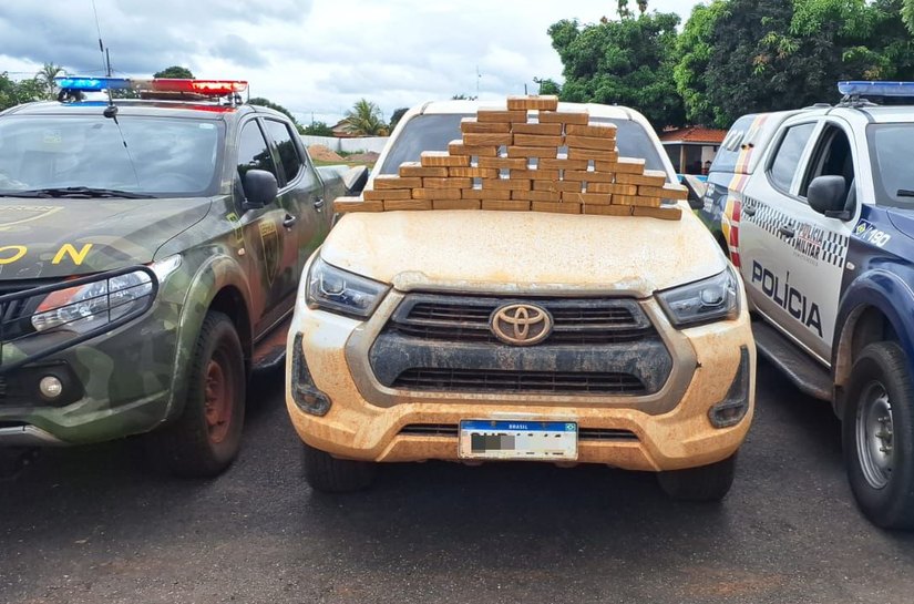 Policiais Militares apreendem 40 quilos de drogas e causam prejuízo de quase R$ 1 milhão ao Comando Vermelho