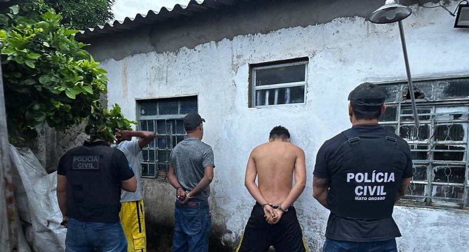 Polícia Civil cumpre mandado de prisão por roubo contra casal de idosos em Cuiabá