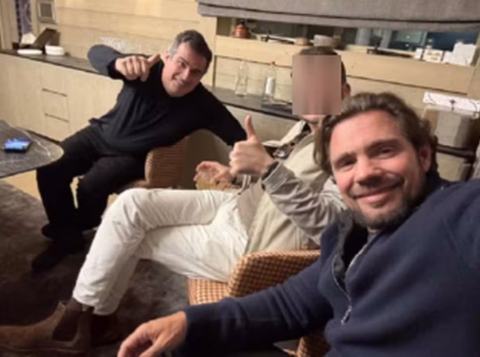 Relatório da PF tem imagens que mostram proximidade entre Daniel Vorcaro e Ciro Nogueira; veja FOTOS