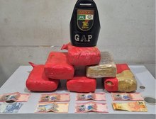 Polícia Militar prende homem por tráfico de drogas e apreende tabletes de maconha