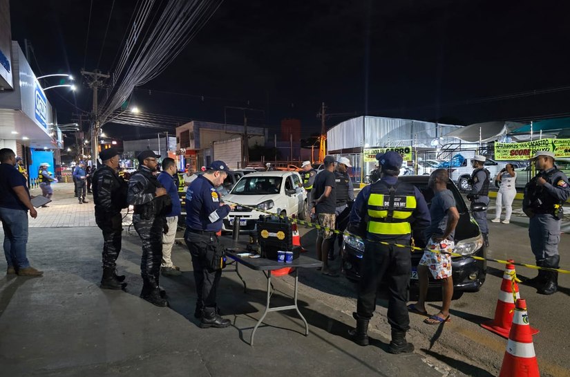 Dez condutores são presos por embriaguez ao volante durante a operação Lei Seca em Cuiabá