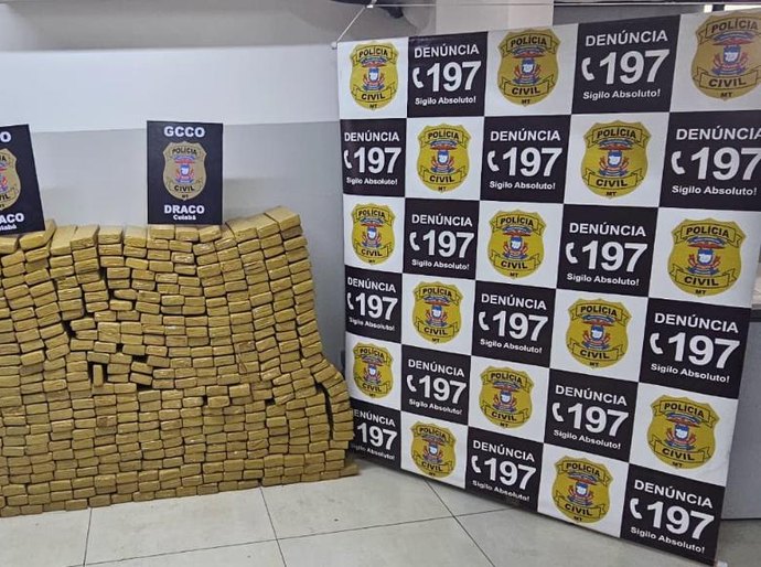 Polícia Civil apreende aproximadamente meia tonelada de maconha em VG