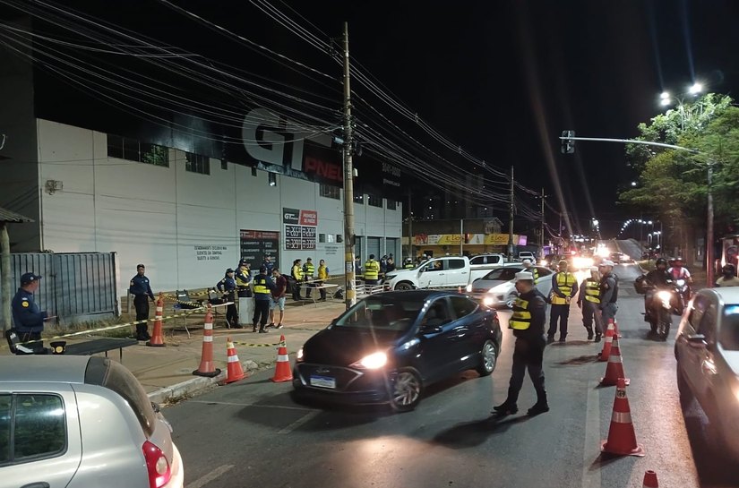 Lei Seca prende 11 condutores por embriaguez em avenida de Cuiabá