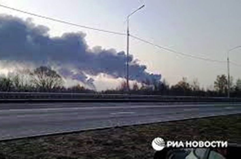 Rússia investiga incêndio em depósito de petróleo perto da fronteira com Ucrânia